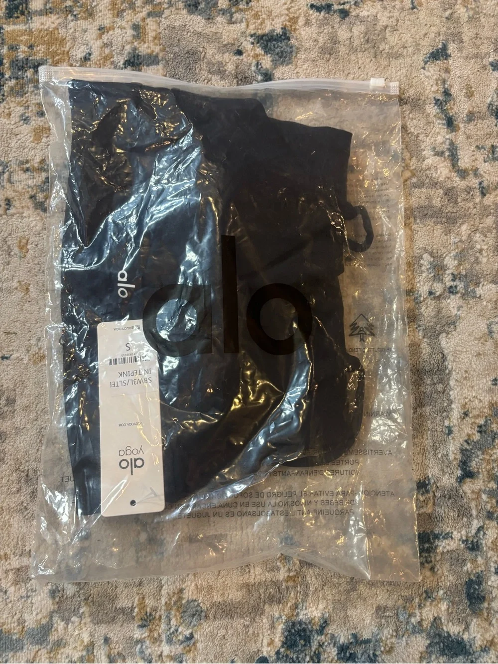 ALO Yoga Black Mini Dress